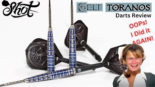 Shot Celt TORANOS Darts Review Great Rear Grip Darts [upl. by Carey902]