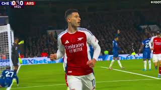 Gabriel Martinelli Goal vs Chelsea Arsenal vs Chelsea Premier League Highlights 2024 [upl. by Landsman]