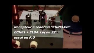 video récepteur à réaction Eurelec [upl. by Roger630]