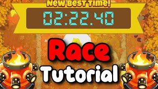 BTD6 Race Tutorial  Get Every Race Achievement Jones and the Loops [upl. by Aniakudo]