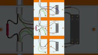 Connections in 2 Way and Intermediate Switching Explained [upl. by Silrac]