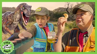 Park Ranger Turns Into A Dinosaur  MORE  TRex Ranch Dinosaur Videos for Kids [upl. by Phelgon]