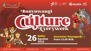 Banyuwangi Culture Everyweek Kecamatan Pesanggaran [upl. by Esile697]