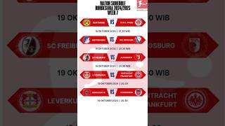 quotBundesliga 202425 Week 7 Key Matchups amp Predictions You Can’t Missquot [upl. by Marabelle]