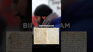 ‼️’Oldest’ Qur’an Manuscript AMAZES NonMuslim Lady – UNCHANGED for 1400 Years 😱 [upl. by Josey]