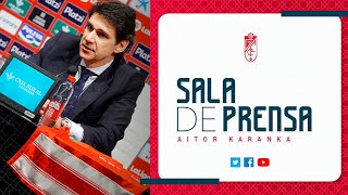 🔴 Live  Presentación de Karanka como entrenador del Granada CF [upl. by Azerila]