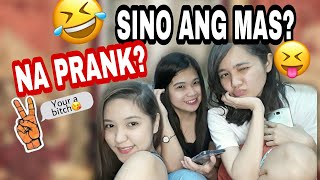 SINO ANG MAS  PRANK GONE WRONG MAY NAPIKON LOL [upl. by Sommer]