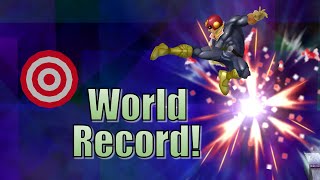 Captain Falcon Break the Targets 725 World Record [upl. by Rora]