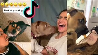 BARK AT YOUR DOG CHALLENGE TIKTOK COMPILATION [upl. by Maleen534]