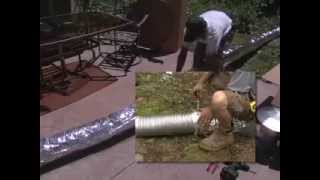 Chimney Liner Depot  Flex Liner Installation and Prep [upl. by Heinrick363]