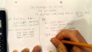 CALCULATING EI CPP TAXES AND NET INCOME [upl. by Ylrebmi]