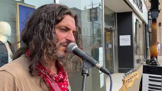 Tommy Woodsmoke busking cheltenham uk [upl. by Ramoh]