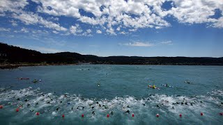 Iconic Lorne Pier to Pub swim race has taken place on Victoria’s south coast [upl. by Eugenio789]