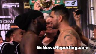 Deontay Wilder Came To See Who Is Next Arreola or Stiverne EsNews Boxing [upl. by Annaj]