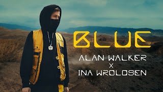 Alan Walker amp Ina Wroldsen  Blue Official Lyric Video [upl. by Varick447]