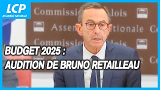 Budget 2025  audition de Bruno Retailleau  22102024 [upl. by Iiette]