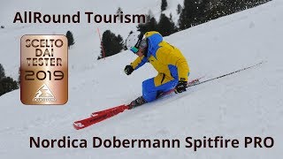 Nordica Dobermann Spitfire Pro  NeveItalia SkiTest 20182019 [upl. by Adnara]