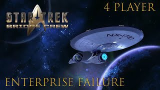 Lets Play  Star Trek Bridge Crew  4 Player Coop  Original Enterprise Disaster [upl. by Gnemgnok]