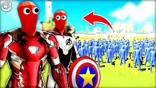 TABS AVENGERS Units Are Here To SAVE THE WORLD In Totally Accurate Battle Simulator TABS Campaign [upl. by Stilu]