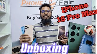 IPhone 16 Pro Max Unboxing [upl. by Ninon]