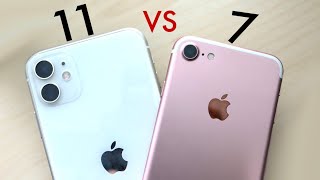 iPhone 11 Vs iPhone 7 Should You Upgrade Comparison Review [upl. by Court]