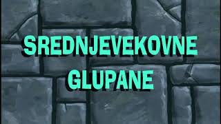 SpongeBob  Dunces and Dragons title card  Bosnian my fandub [upl. by Caresa]