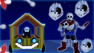 Sans Funny Boss Rush UnderRacer Sans amp Six Bones ShowcaseGameplay [upl. by Aicertal]