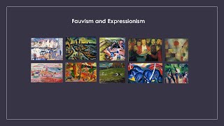 Fauvism and Expressionism [upl. by Ardis491]