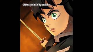 Others in infinity castle meanwhile 😬  demon slayer season 4 episode 8  infinitycastle demon [upl. by Allain]