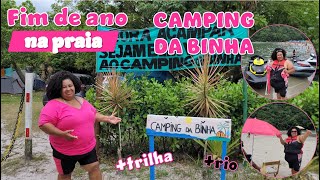 Fim de Ano na Praia por R 4000  Camping da Binha  BertiogaSP [upl. by Arlena]