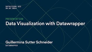 033 Data Visualization with Datawrapper [upl. by Attenor]