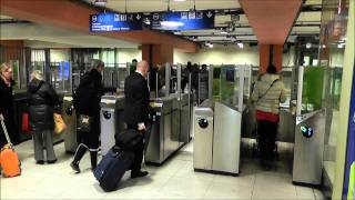 How to go by metro Gare du Nord  Gare de Lyon in Paris [upl. by Colbye142]