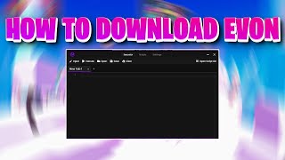 how to download evon injector roblox cheat [upl. by Chad39]