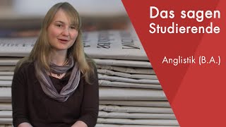 quotDas sagt die Studentinquot  Anglistik BA studieren [upl. by Iraj]