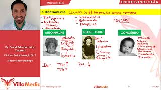 Hipotiroidismo  Endocrinología  Villamedic Clínicas 2021 [upl. by Lipsey128]