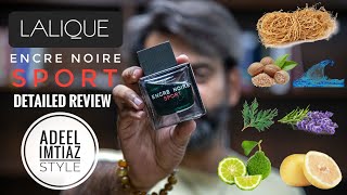 Lalique Encre Noire Sport Perfume Review [upl. by Constance]