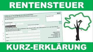 Neues rentnerleichtes Formular für Steuererklärung  RA Matthias Trinks [upl. by Riannon]