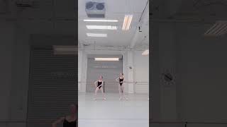 Pointe Combination in Center dance ballet dancevideo [upl. by Ttergram]