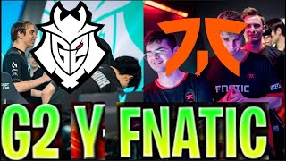 G2 y FNATIC ARRASAN  League Of Legends LEC PLAYOFFS [upl. by Hakym]