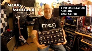 Moog Minitaur Review Tone On A Budget [upl. by Izaak]