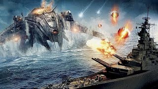 BATTLESHIP FIGHTING SCENE 2024  WAR MOVIE HINDI DUBBED 2024 [upl. by Hebbe]