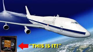 Boeing 747 SPEED RECORD in Flight Simulator X Multiplayer [upl. by Nojel227]