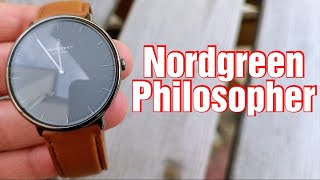 NORDGREEN Philosopher mit veganem Armband und schlichtem Design 2022 [upl. by Vladimar]