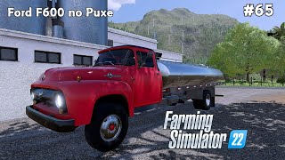 Ford F600 no Puxe do LeiteMapa Agro Sul RiceFarming Simulator 22Ep 65 [upl. by Neelahtak443]