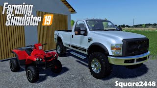 Bought A Project Truck Lizard F350  Xbox One  Homeowner Series  Yard Work  FS19 [upl. by Tiffani]