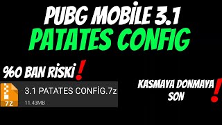 PUBG MOBİLE 31 PATATES CONFİG  PUBG MOBİLE 60 FPS CONFİG 31  PUBG MOBİLE FPS ARTTIRMA [upl. by Tezil546]