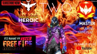 Itz Rahat ff is live is liveBr rank new season heroic to🔴masterpushing gameplay🔴freefireshortlive [upl. by Assilram69]