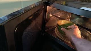 how to use the microwave oven basic heating [upl. by Ylrebmyk]