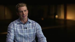 AVENGERS ENDGAME quotCaptain Americaquot Chris Evans On Set Interview [upl. by Errot]