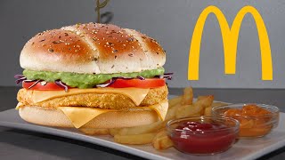 Chicken avocado burger de chez MCDO fait MAISON [upl. by Therine]